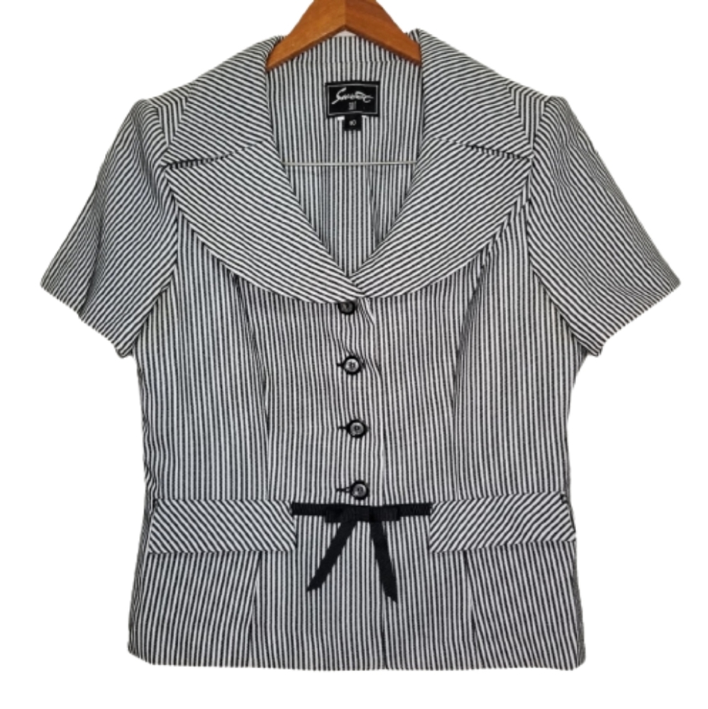 SWEET Suit Button Down Blouse Size 10